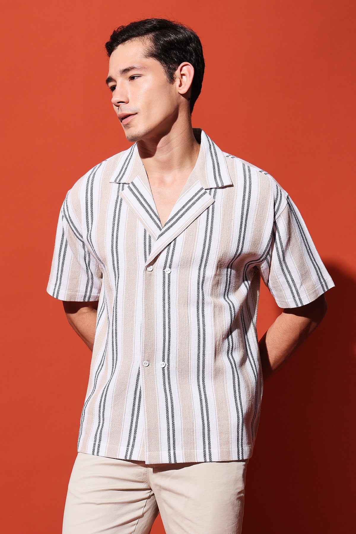 The Coastline Stripe Resort Shirt