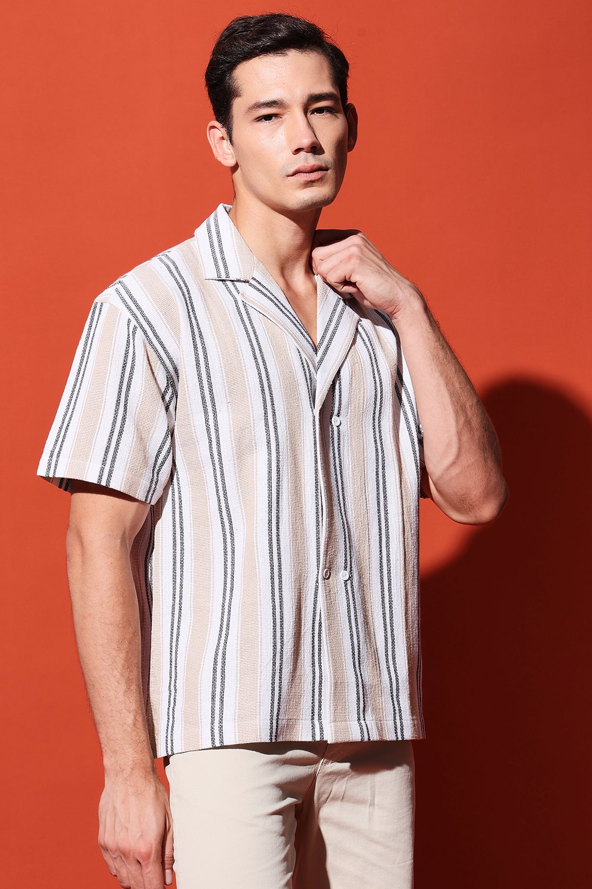 The Coastline Stripe Resort Shirt